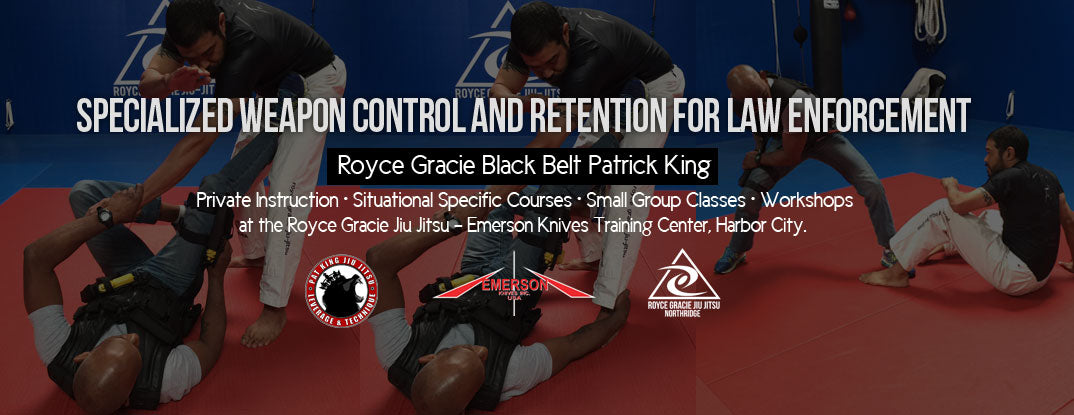 Royce Gracie Black Belt Pat King, Emerson Knives and LAPD SWAT