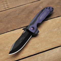 Horseman BT Purple Haze Bling - Emerson Knives, Inc.