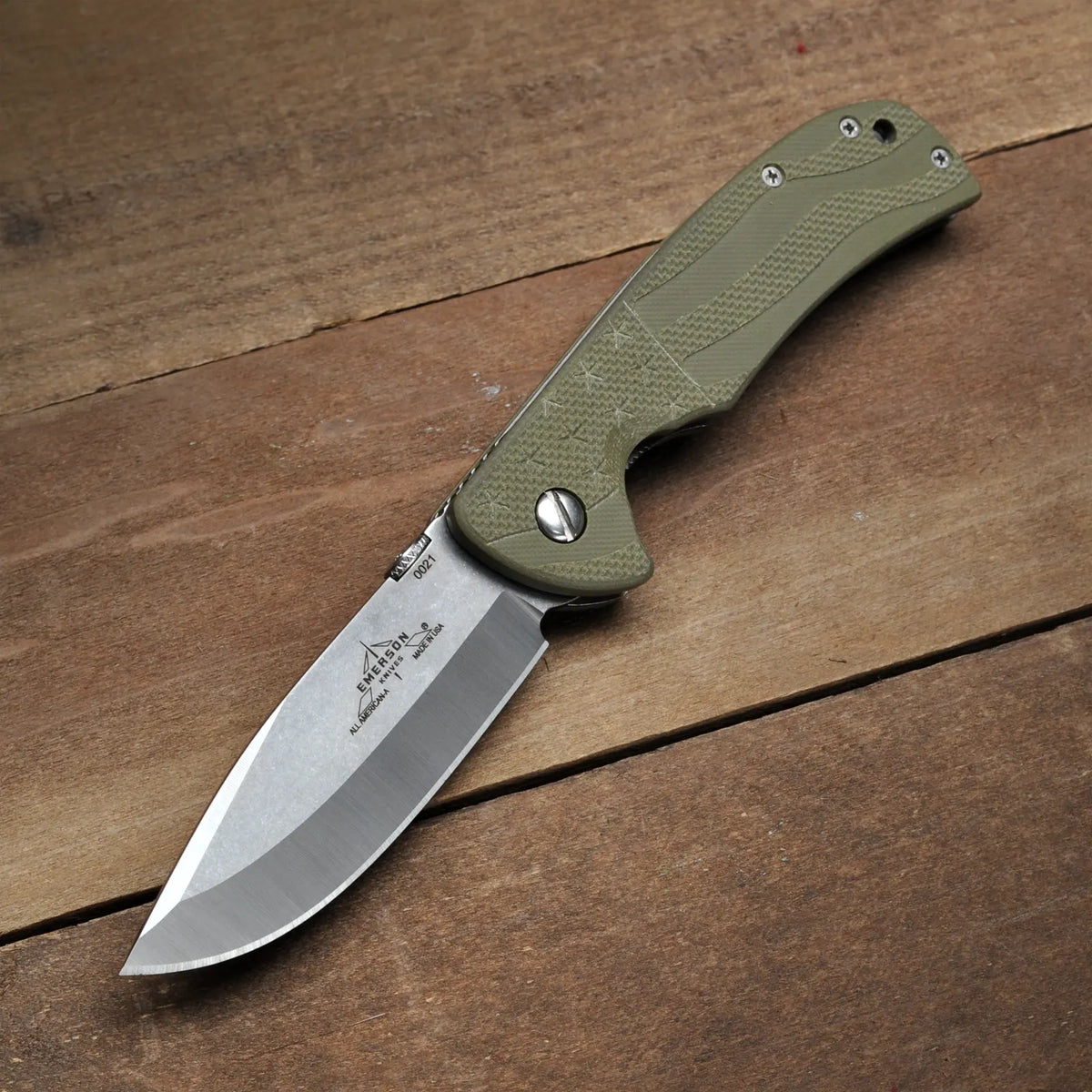 All American A SF OD Green Flag Handles