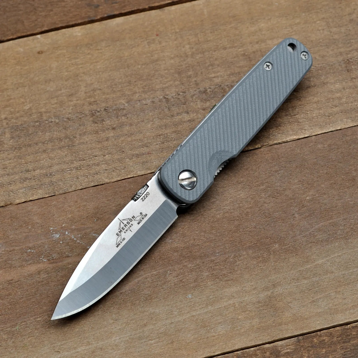 Mini A-100 SF - Gray G-10 Razorback Handles