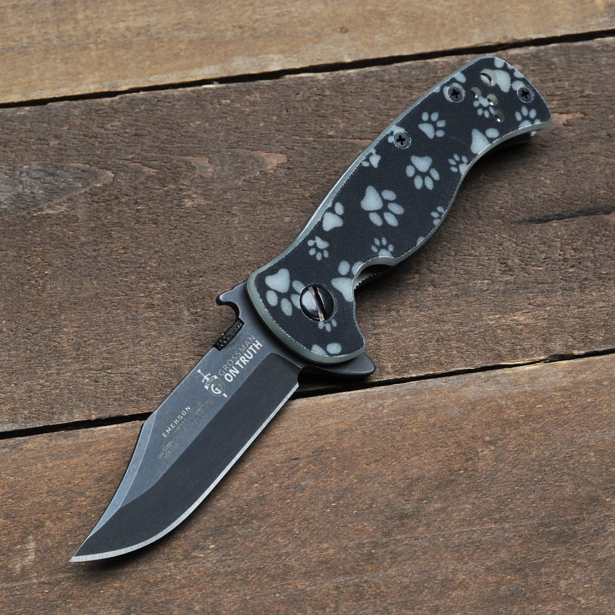 Mini Sheepdog Bowie TF with Paw Print Handles