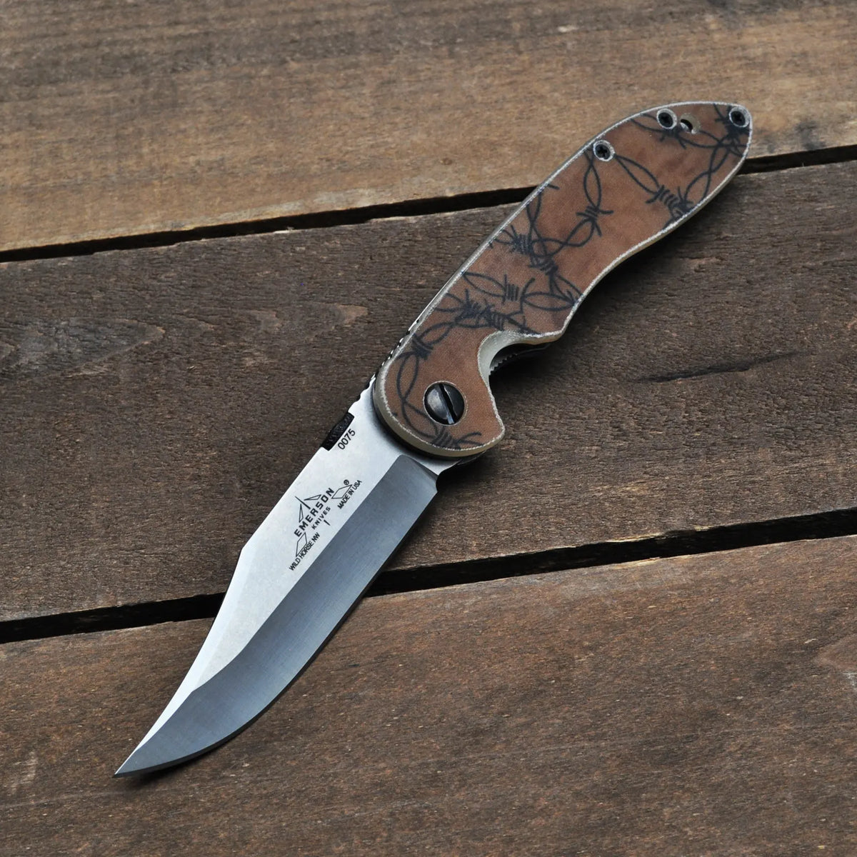 Wild Horse SF with Barbed Wire Handles
