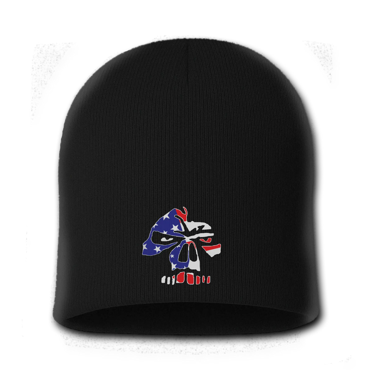 Patriotic Skull Beanie