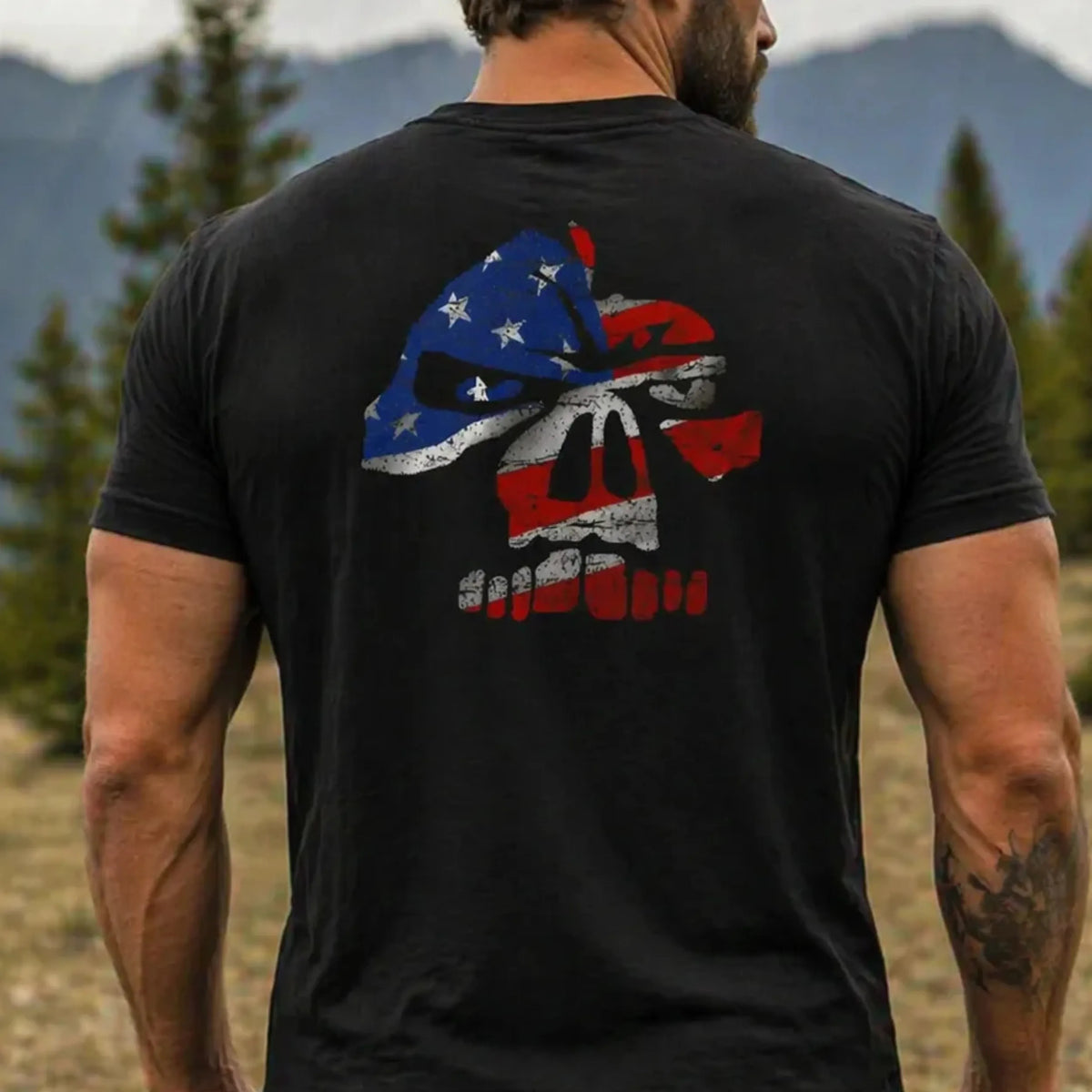 American Made Skull T-Shirt
