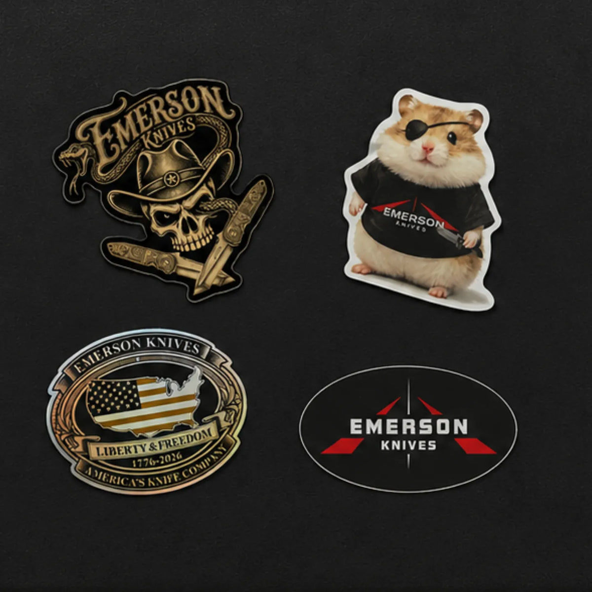 4-Pack of Decals