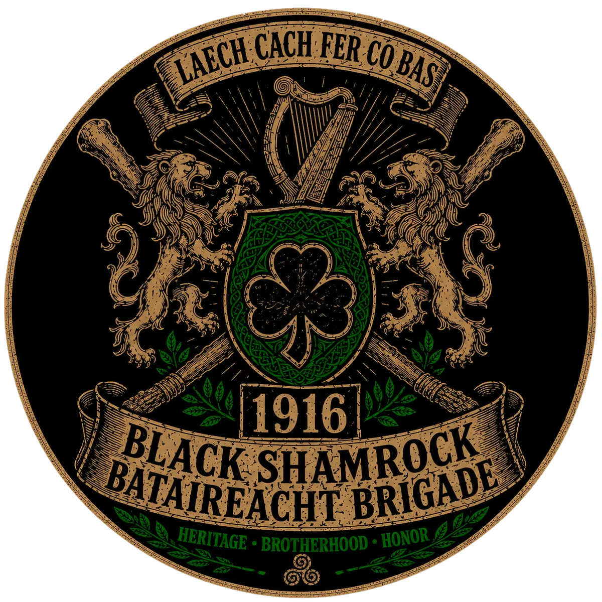 Bataireacht Brigade Sticker