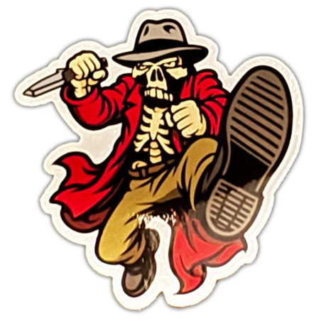 Getting Out of Dodge Sticker