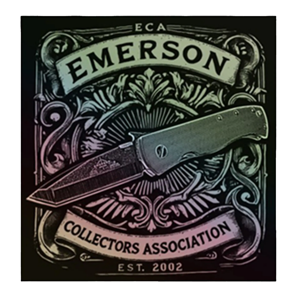 ECA Holographic Sticker