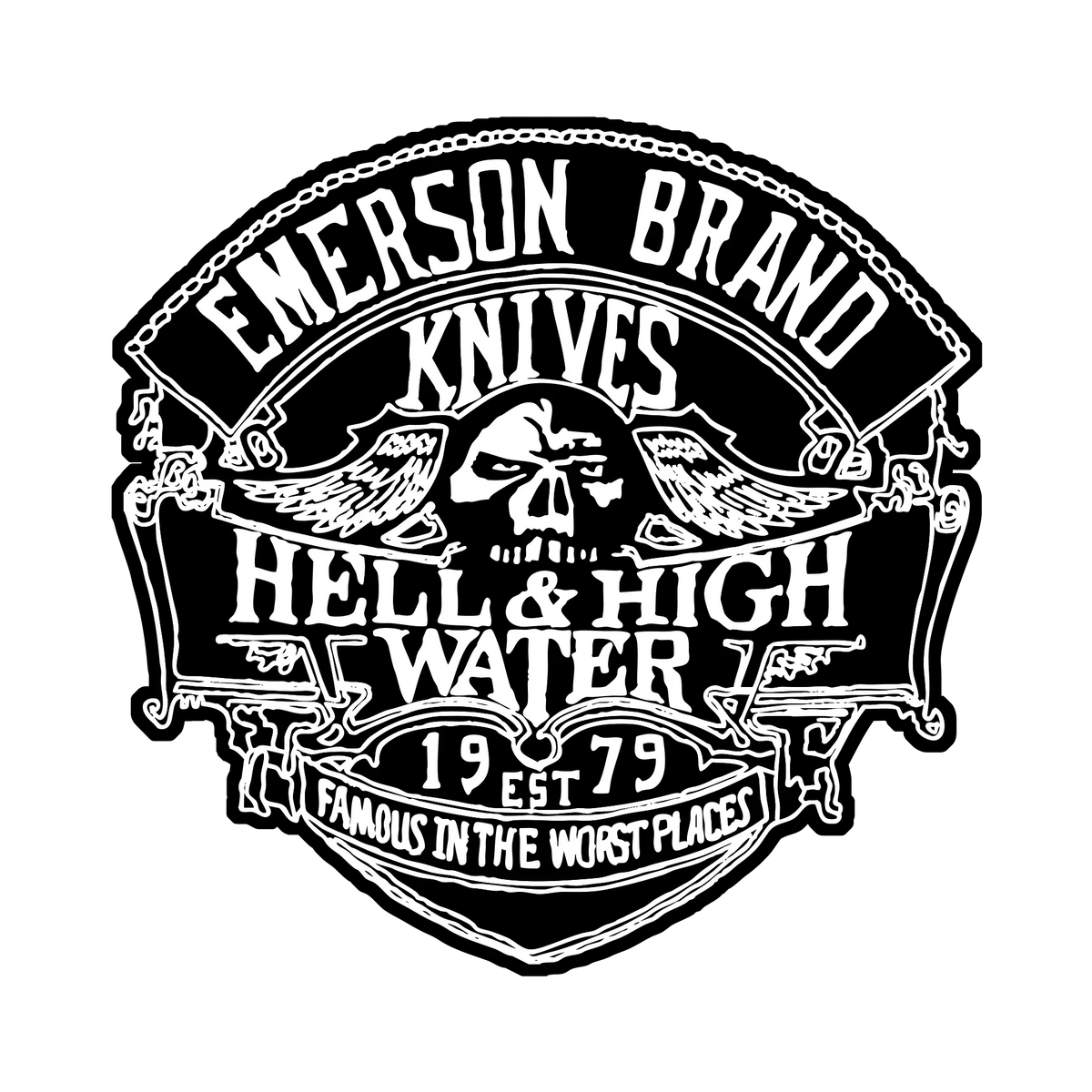 Hell and High Water Sticker