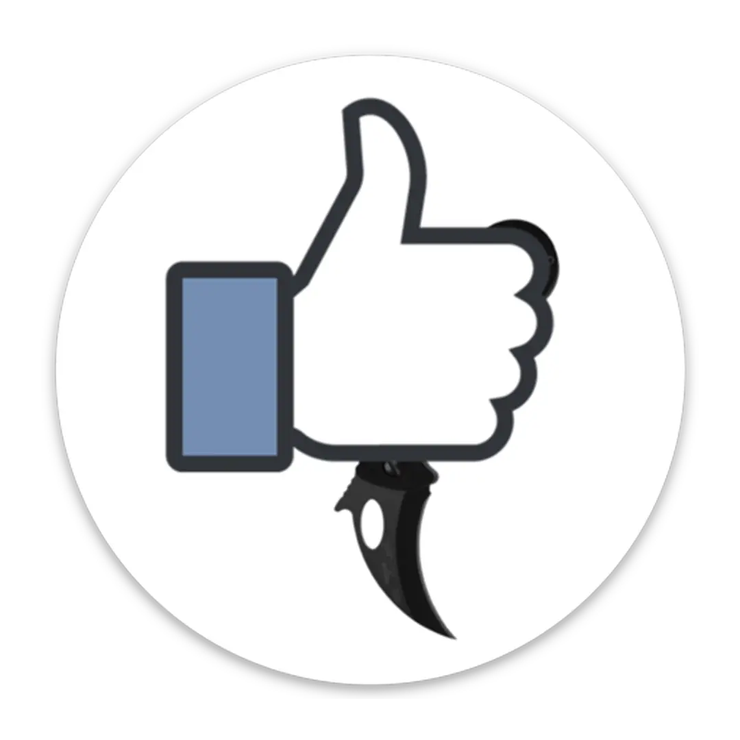 Thumbs Up Karambit Sticker