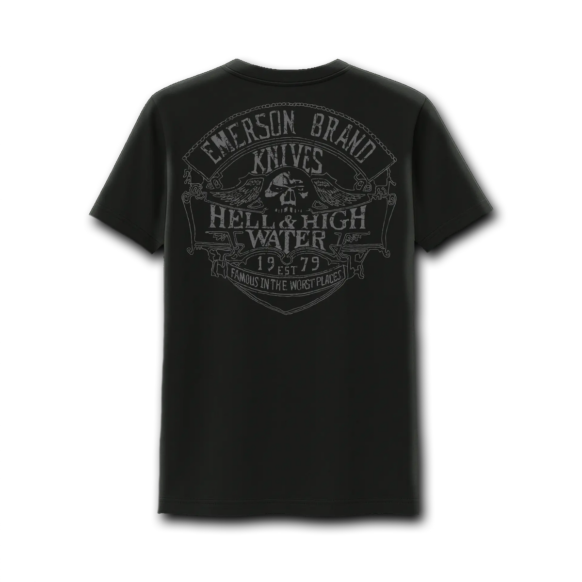 Hell and High Water T-Shirt - Gunmetal