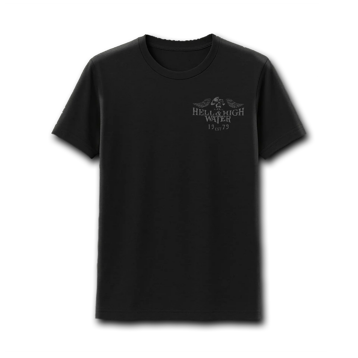 Hell and High Water T-Shirt - Gunmetal