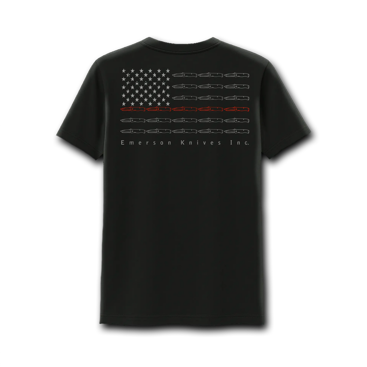 Red Line Skull T-Shirt