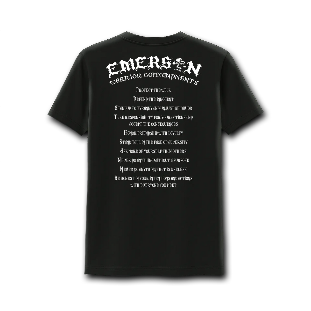 Warrior Commandments T-Shirt
