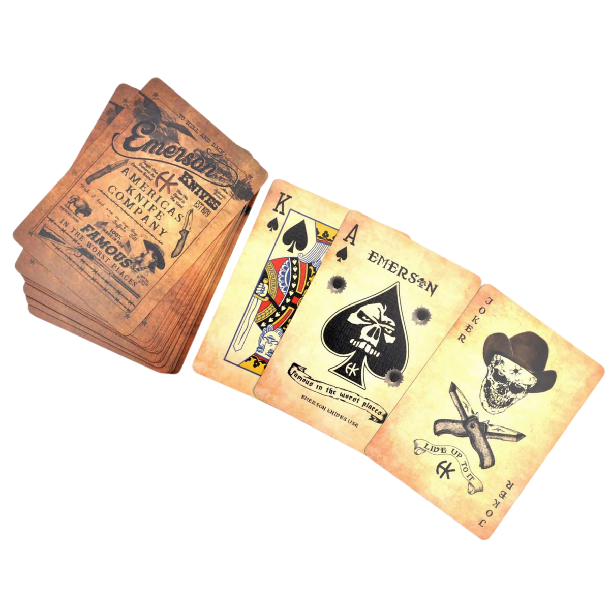 Emerson Old West Playing Cards
