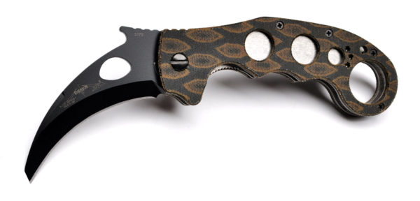 SKAR-BT-Snakeskin-Handle, Limited Edition Super Karambit