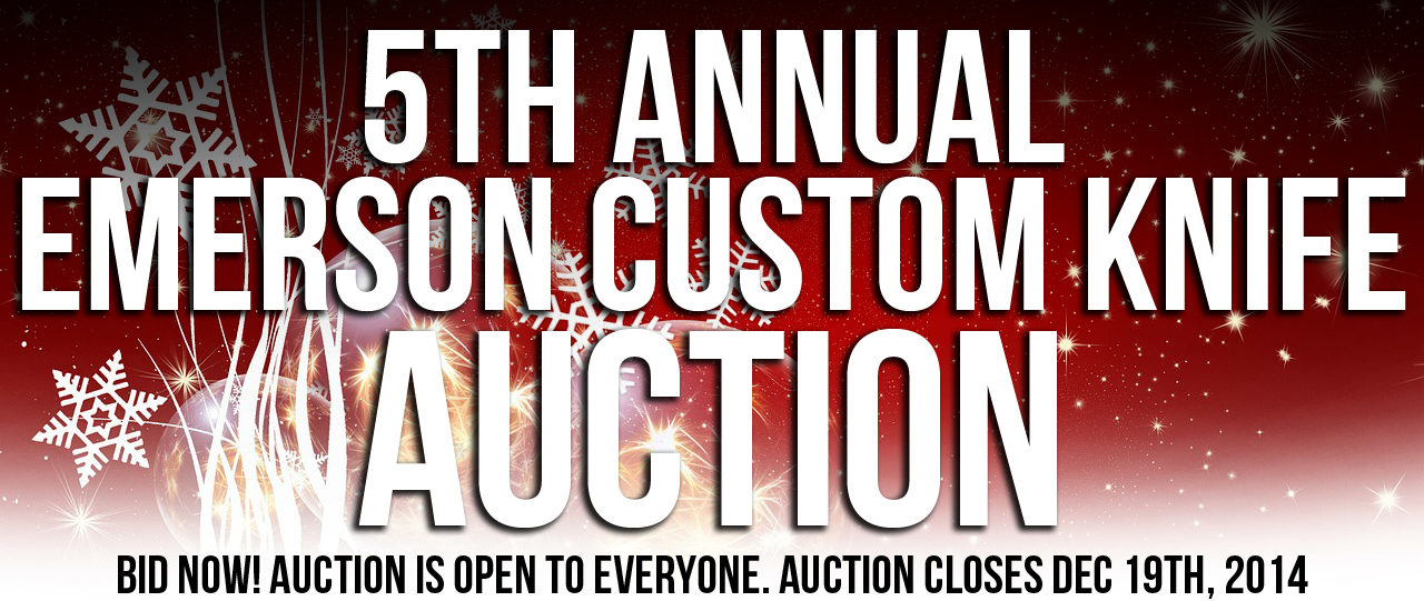 Emerson Custom Knife Auction