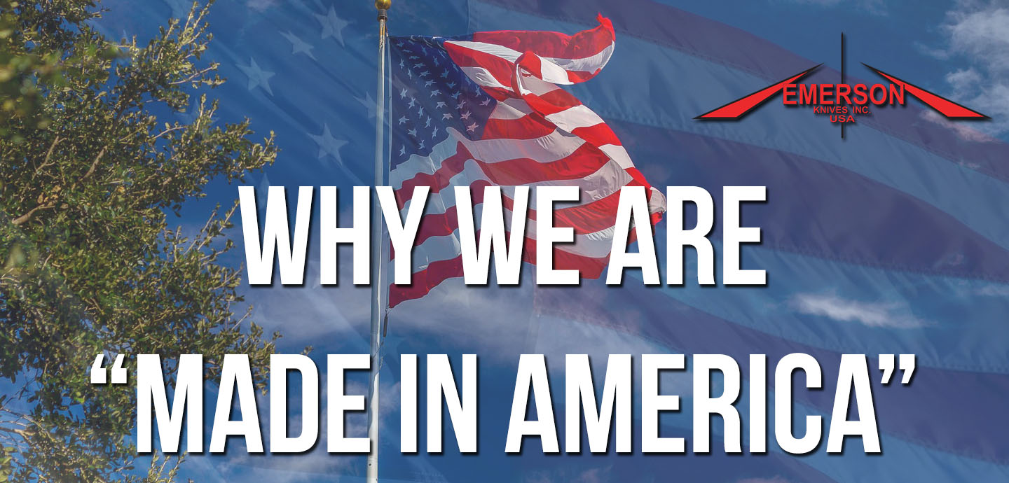 Why We Are “Made in America”