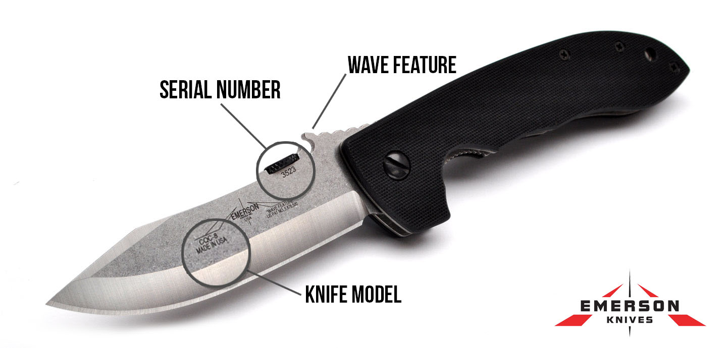 Anatomy of an Emerson Knife